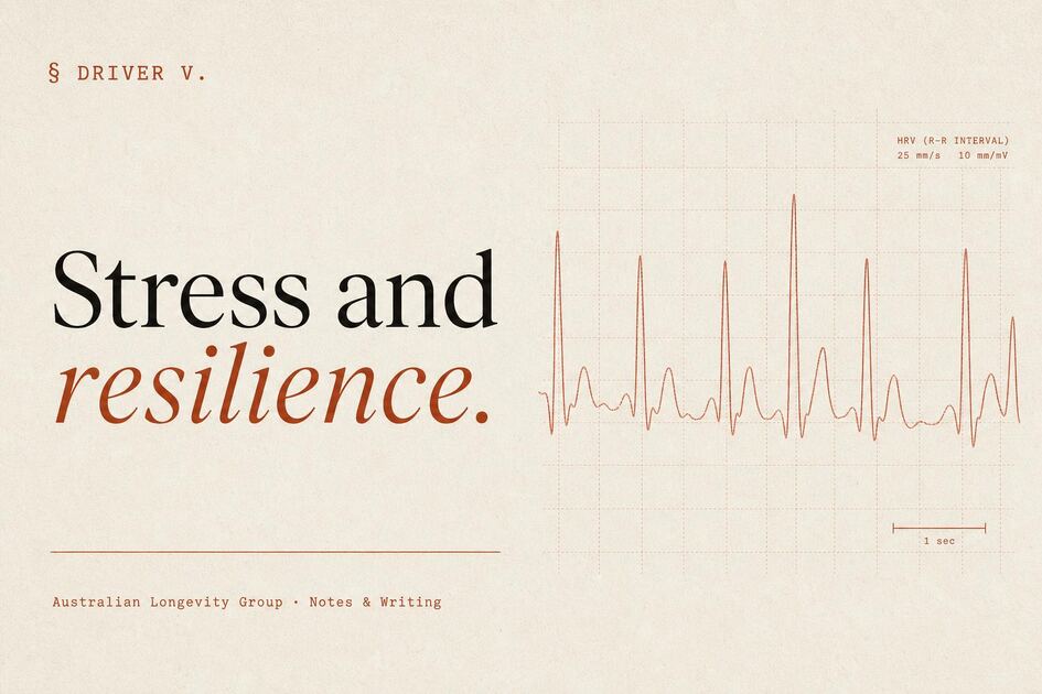 Stress & Resilience — Australian Longevity Group